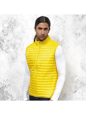 Plain fineline padded gilet 2786 Outer 40gsm, Lining 50gsm, Wadding 250 GSM